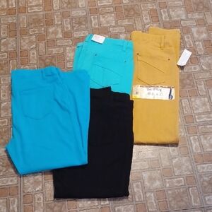 Faded Glory Jeggings Time And Tru Capri Jeggings Size Large